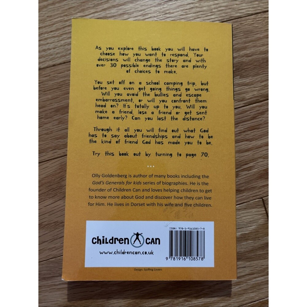 Camp Survival by Olly Goldenberg NEW - Where The Story Goes Is Based On Choices - Picture 2 of 14